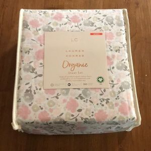Lauren Conrad Organic Sheet Set Queen Floral